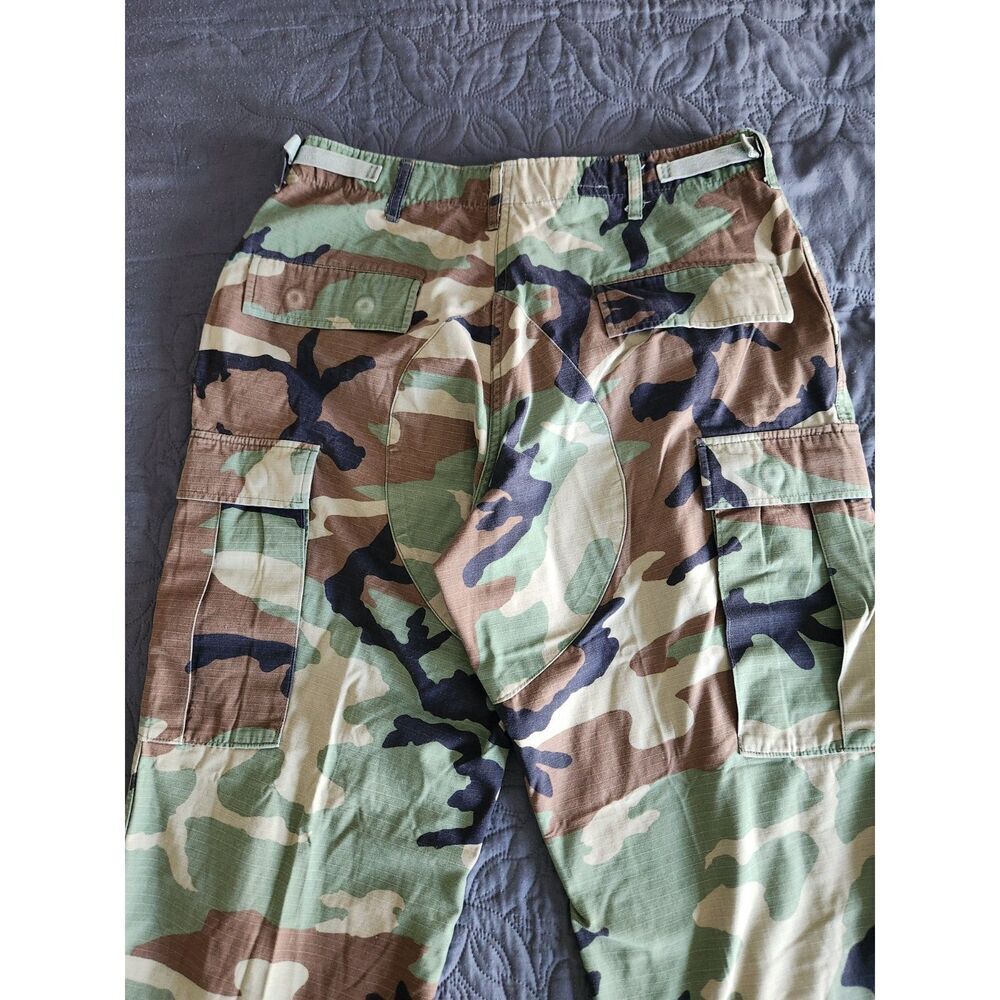 Military BDU Camo Pants - Medium Short (Waist 31-35 inches) - Picture 5 of 8